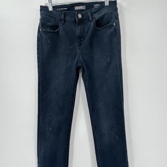 DL1961 Women's Florence Mid Rise Instasculpt Skinny Jeans SIZE 27 Long - Picture 2 of 16